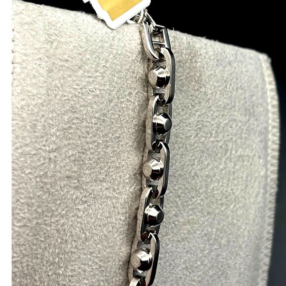 Michael Kors MKJ835700040 Premium Astor Link Womens Silver Plated Bracelet NIBWT - Picture 14 of 17